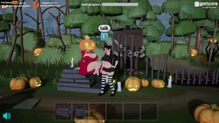 Fuckerman Hentai Sex Game Halloween Special Episode Sex Scenes Gameplay Part 2 [18+]
