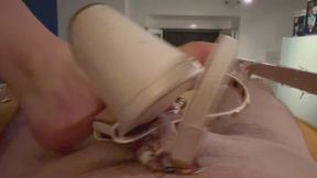 Shoejob quickie before bedtime