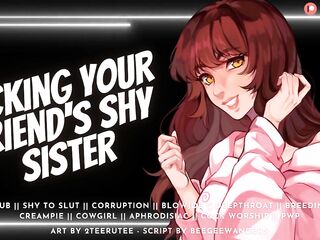 Screwing your Most Excellent Friend's Sister at His Party -- Audio Roleplay [Female for Male]