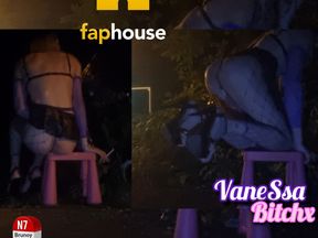 A Whore in a Mini-skirt Ras Du Cul, on the Edge of the Nationale 7 in Brunoy. 2h00 Vanessabitchx Parischiennetrvprod