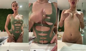 camilla araujo masturbates with a vibrator porn video
