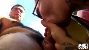 Car Cock: Gavin Taylor Takes Aspen's Dick
