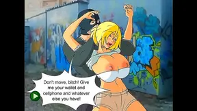 Supergirl Tames Wild Demon in Fiery Hentai Roleplay Tryst