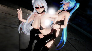mmd r18 Miku & Haku Cakeface 3d hentai