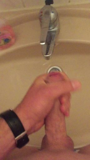 Cum in My Bathroom - Teen Boy Jerk