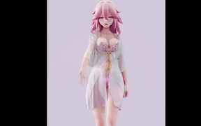 Changli-girls' Generation Pregnancy Sexy Pajamas White Tiger Pussy Open Breasts Succubus Pattern