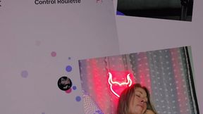 Gooning with Strangers Over New Gifted Fuck Machine and Devil Love Sign Gift