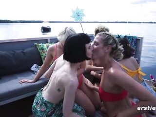 Ersties - Boat Party - Amateur Honeys Start The Party Whilst The Tension Rises (Ep 2 of 4)