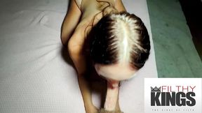 FILTHY KINGS - Jodie Johnson Destroys Naughty Mia River′s Pussy Raw