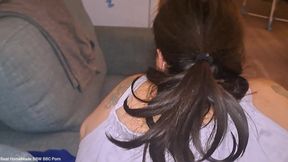 Giving Hubby a Blow Treat Licking Pounding My Pussy Moaning Orgasms