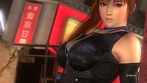 Dead Or Alive - Boobs Jiggle - Kasumi Black Warrior