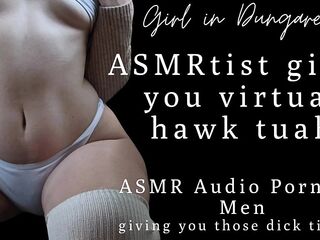 Erotic Audio porn for studs - ASMRtist gives u virtual hawk tuah - Giving u these dong tingles