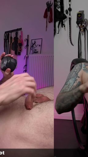 Kiiroo Powershot vibrating stroker Review   Clip 2