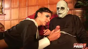 Hot Porn Stars Stacey & Sabrina Fuck Wildly In Group Sex Action