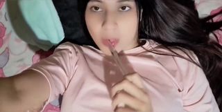 Nanny Masturbates and Shows Her Wet Thongs