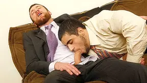 Trevor Knight Fucks Angelo Antonio Deep in Rough Office Anal – GayPornXXX