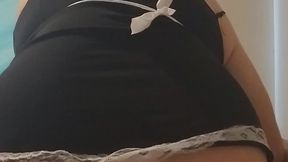 Footjob before fucking