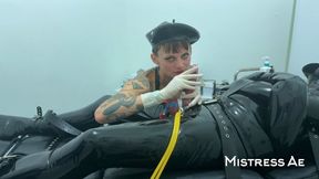 Electro, Needles & Sounding: Full Latex CBT Session with MistressAe