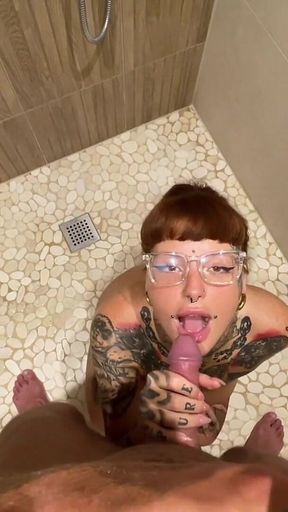 Teasing the Pee From His Cock