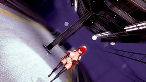 Code Geass C.C. Hentai Undress Dancing Lupin Big Boobs Mmd 3D Redhead (CLIP)