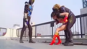 Cute JAV Beauty Fully Dominate in Rough ABDL Power Play Scene