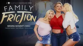 Carolina Sweets & Dee Williams & Kenna James in Family Friction 4: Missing Step mommy's Smile, Scene #01 - FantasyMassage