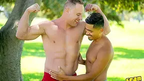 Asher Spreads for Jacks Massive Load – Steamy Latino Gay Scene – SeanCody