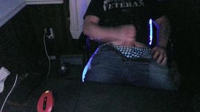 Hot and Horny Masturbation in the Living Room with a Webcam. Enjoy My Fun