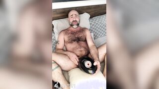 Fleshlight Fapping Machine Fucktoy Faps and Masturbates Dads Scrotum Handsfree
