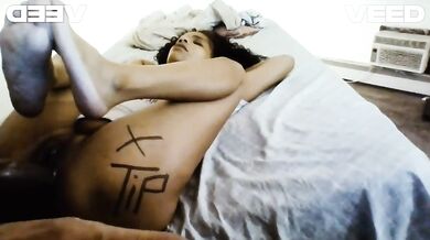 X TIP Dark Brown Brazil Beautiful Female Taking Big Black Cock Neighbor House Wife