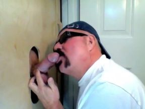 Redhead Gets A Gloryhole Suck Off