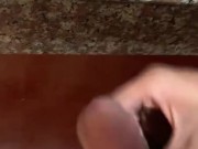 Morning routine | jerking in the sink