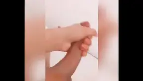 Gifted Young 18+ Novinho Enjoys Hot Masturbating Session