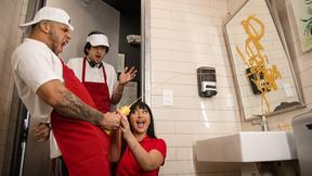 ”Aleksa Mink & Mike Ox Bring the Heat to the Big Brat Pizza Shop”
