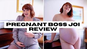 Pregnant Boss JOI Review