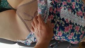 Stepson Catches Stepmom Off Guard, Sporting See-Through Panties