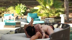 delilah raige riding my huge & very hard cock