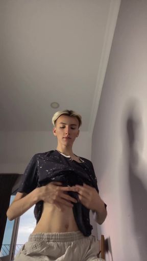 Femboy Masturbation