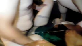 my friend s does not stop fucking guys, incredible parties and orgies that she does 4