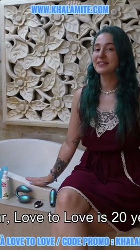 This Love To Love Sex Toy Unboxing Made Me Want To In My Swing Seat - French Vlog KHALAMITE   Clip 1