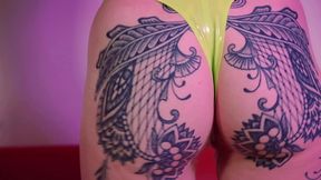 Double Domination: Double Ass Worship with Full Hair