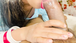 Step-brother-in-law drilled sister-in-law-in-law Bhabhi ji ne devar ka bedroom safai ki bhane main devar se lovemaking kiya