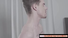 SayUncleNetwork.com - Muscular hunk stepdad hammers his stepson bare after an intense