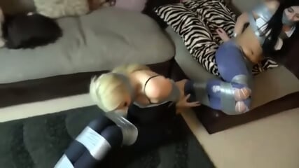 Overpowered Denim Detective Girls - Bondage Porn  Kinky4Ever