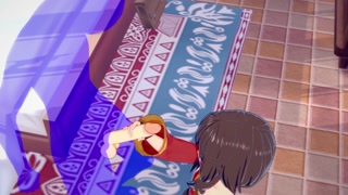 KonoSuba Hentai - Megumin Handjob with cumshot in her face