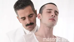 MasonicBoys - Thick dick priest breeds beautiful submissive servant