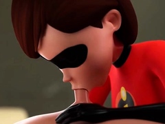 Helen Parr - Blowjob