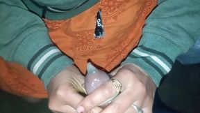 Desi Hot Wife Hardcore Fuck Doggy Style With Condom Viral Video