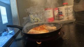 Giantess Cooking Teenie On Stove POV 4k