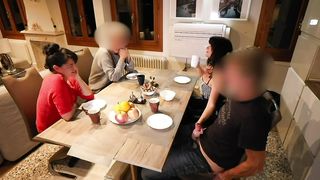 ALEXANDRA WETT inside teenie YEARS MATURE Deflowered at dinner